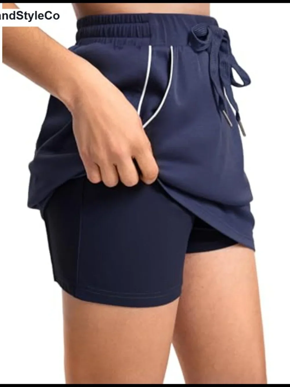 Women's 2 Piece Skirt Set Sleeveless Summer Travel Outfit with Pockets